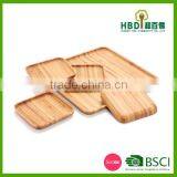 Whole|sale Distinctive Bamboo Wood Food Serving Dish Tray thumbnail-3