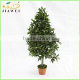 Decorative Artificial Pyramid Bay Tree Wooden Trunk Tree House