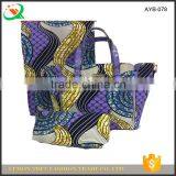 Super Wax Hollandais Mix Shoulder Bag & Wallet Wax and Matching Bag Set