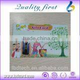 Custom Cheapest Plastic Christmas Gift Card Made In China