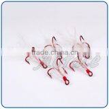 Factory Direct Wholesale Custom Red High Carbon Steel Fishing Hooks thumbnail-3