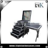 Drawer Road Case With Mirror and Side Desk, 4 Drawers-- 2 x 4U, 2 x 3U thumbnail-2