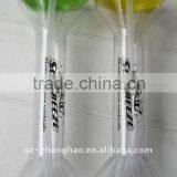 PET Clear Disposable Beverage Plastic Shaker Bottle With Straw