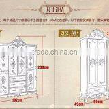 2016 European Style Luxury Wardrobe Closet Italian Closet Wooden thumbnail-6