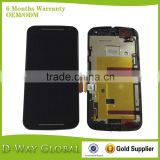 For Motorola XT1063 for Moto G2 LCD With Touch Screen With Frame Original New