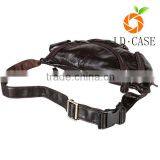 Vintage Waist Packs Genuine Leather Fanny Pack Fashion Man Small Travel Sports Waist thumbnail-4
