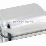 Rectangular Stainless Steel Butter Dish thumbnail-1