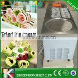 commercial hot sale fry ice cream machine roll/fried ice cream powder