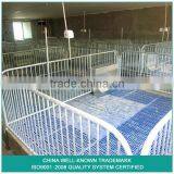 Hot Galvanized Rail, Plastic Slat Piglet Crate