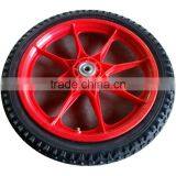 16x2.125 Inch Pneumatic 8 Spoke Bicycle Trailer Wheels thumbnail-2