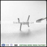 Fence Wire Single Coiled Barbed Wire 14 Gauge Galvanized Barbed Wire thumbnail-1