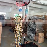 Custom Blow Molding Plastic PE Basketball Stand Adjustable System