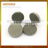 Microns Sintered Porous Steel Filter Disk