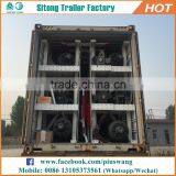 Hot-selling Inexpensive 20ft 40ft Container Semi-trailer 40 Feet Flatbed Truck Trailer Made in China thumbnail-5