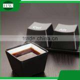 White & Black Drinking Plastic Keyboard Cup thumbnail-2