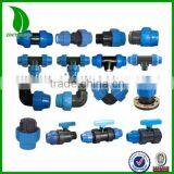 Agriculture Irrigation System PP Compression Fitting for PE Pipe thumbnail-3
