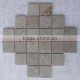 UNIQUE SAHARA BEIGE MARBLE MOSAIC TILES thumbnail-2
