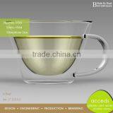 Lower MOQ Borosilicate Glass Coffee Cup With Glass Handle thumbnail-5