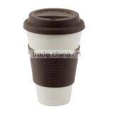 OEM Available ECO Friendly Manufacturer Supply Bamboofiber Travel Coffee Cup thumbnail-5