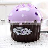 Wholesale Stock Small Order Ice Cream Plastic Tissues Storage Box Napkin Holder thumbnail-4