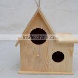 Hot!!! Small Wooden Bird House thumbnail-4