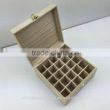 Eco-friendly Wooden Pine Essential Oil Box With Dividers thumbnail-1