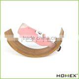 Bamboo Single Wine Bottle Holder /wine Display Rack Homex-BSCI thumbnail-2