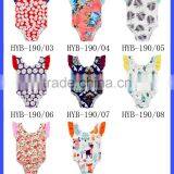 Hot Sale Floral Flutter Sleeve Baby Romper thumbnail-6