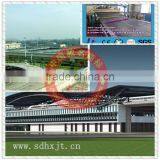 Polythene/Polystyrene Dimple Drain Board Use in Gymnasium thumbnail-1