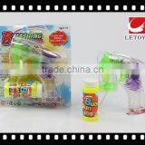 Factory Supply Transparent Color Bubble Gun With 1 Bottle Bubble Water thumbnail-1