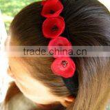 on Express Hot Sale New Products Handmade Eco Friendly Fabric Decoration Felt Knitted Headband Made in China thumbnail-1