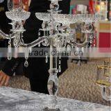 Floral Candelabra Tealight Candle Holders for Wedding Table Centerpiece thumbnail-2