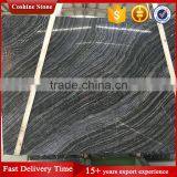 Black Wooden Vein Marble, China Polished Tree Black Marble thumbnail-5