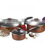 6pcs High Quality Pressed Aluminum Nonstick Cooking Set thumbnail-1