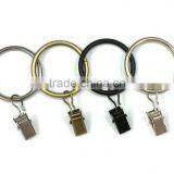 4 Colors - Iron Curtain Ring With Clip / Rod Ring With Clip Hanging / A Ring With A Clip thumbnail-5
