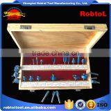 24 Pcs Wood Router Bit Set Kit 8mm Shank for Woodworking Tungsten Carbide End Mill Cutting CNC Carved Engraving Milling Cutter thumbnail-5