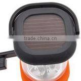 LED Solar Dynamo Lantern With Hand Crank USB Li-ion Battery Camping Lamp thumbnail-2
