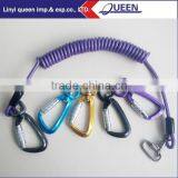 2m Purple Deluxe Tool Safety Rope With Twistlock Carabiner thumbnail-1