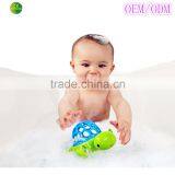 ICTI New Hot Plastic Baby Bath Toys Swimming Toys Floating Turtle Bath Toys thumbnail-4