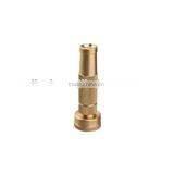 Garden Hose Thread Brass Nozzle With 3",3.5",4" Adjustable Spray Straight Water Jet to Hollow Spray thumbnail-1