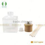 New Product Wooden Cap Hanging Round Shape Car Perfume Bottle thumbnail-1