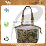 See Through PVC / PP Laminated Jute Bag With Pouch thumbnail-1