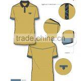 Italy Design Services for Men's Fashion Hidden Pocket Polo Shirt ODM thumbnail-1