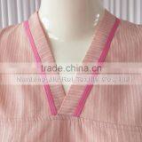 Pink/Blue Korean Style Sweat Steaming Clothes Striped Pajamas Unisex Tracksuit Plus Size Pajamas For Spa thumbnail-2