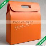 Factory Customized Paper Craft Gift Boxes Handle Bag