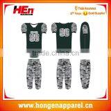 2016 Hongen Custom Made College Football Jerseys Uniforms Sublimation Design /american Football Training Jersey thumbnail-1