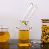 Glass Cup Kungfu Tea Cup Three Part Glass Cup Filter Glass Cup Coffee Cup Milk Cup Juice Cup for Hotel and Resturant thumbnail-2