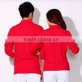 New Design Long Sleeve Dri Fit Polo Shirt China Factory Couple Printing Polo Shirt thumbnail-2