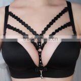 Bridal Design Hot Sexy Net Ladies Bra and Panties for South American thumbnail-2