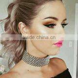 Big Brand Multi Layer Alloy Beads Choker Necklace for Women Clothes Accessories thumbnail-1